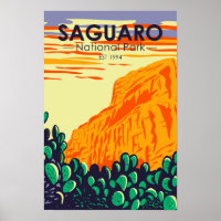 Saguaro National Park Arizona Prickly Pear Cactus