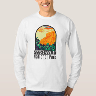 Saguaro National Park Arizona Prickly Pear Cactus T-Shirt