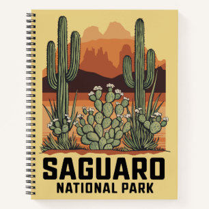 Saguaro National Park Cactus Notebook