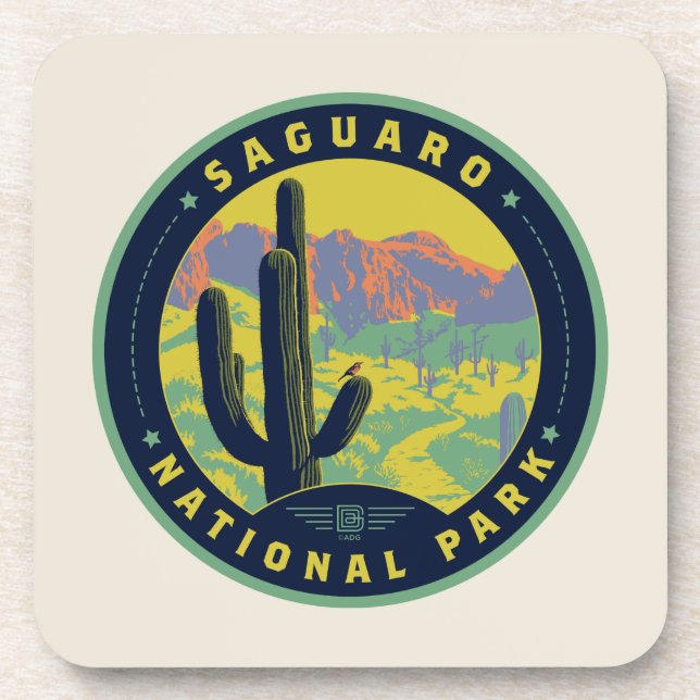 Saguaro National Park Coaster (Front)