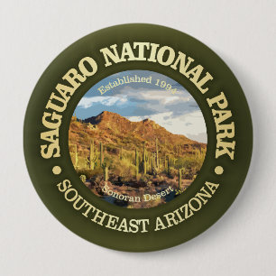 Saguaro National Park (NP2) 10 Cm Round Badge