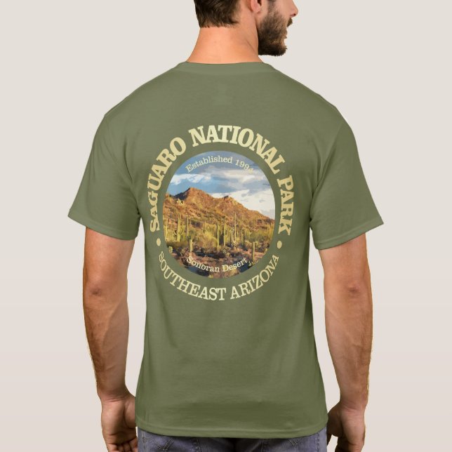 Saguaro National Park (NP2) T-Shirt (Back)