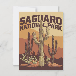Saguaro National Park Postcard