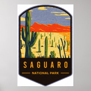 Saguaro National Park Poster