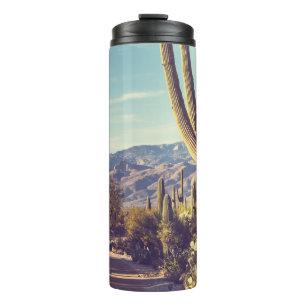 Saguaro National Park, scenic representation. Thermal Tumbler