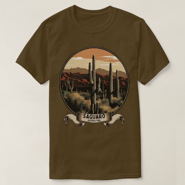Saguaro National Park TShirt 5 (Design Front)
