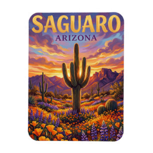 Saguaro National Park USA Magnet
