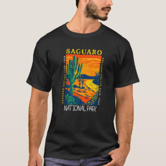 Saguaro National Park Vintage Saguaro Cactus Vinta T-Shirt