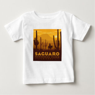 Saguaro Square National Park   Arizona Baby T-Shirt