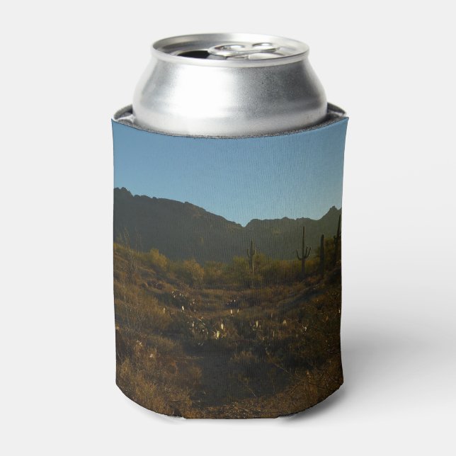 Saguaro Sunrise at Saguaro National Park Can Cooler (Can Front)