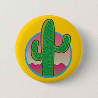Saguaro Sunset Button