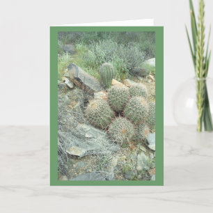 Saguaro Swirl Cacti Note Card or Greeting Cards