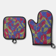 Sahar | Colorful Abstract Hand-Drawn Pot Holders