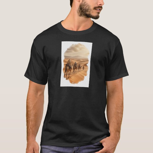 Sahara Desert Caravan T-Shirt (Front)