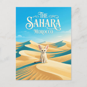 Sahara Desert Morocco Postcard