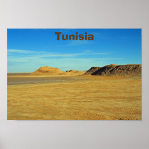 Sahara Desert, Tunisia Poster