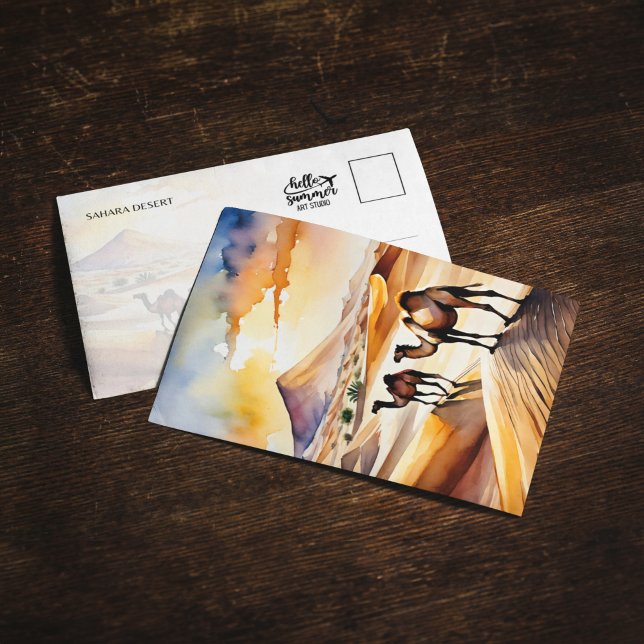 Sahara Desert Watercolor Invitation (Creator Uploaded)