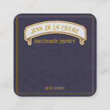 Sahara Nights Blue Hexagon Jewellery Display