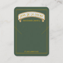 Sahara Nights Green Jewellery Display