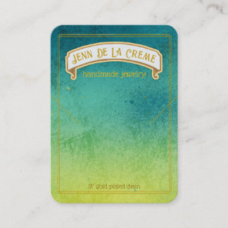 Sahara Nights Surf Jewellery Display Calling Card