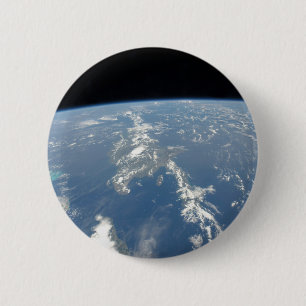 Saharan Dust Blowing Westward Into The Atlantic. 6 Cm Round Badge