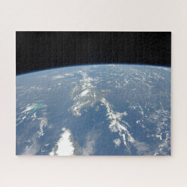 Saharan Dust Blowing Westward Into The Atlantic. Jigsaw Puzzle (Horizontal)