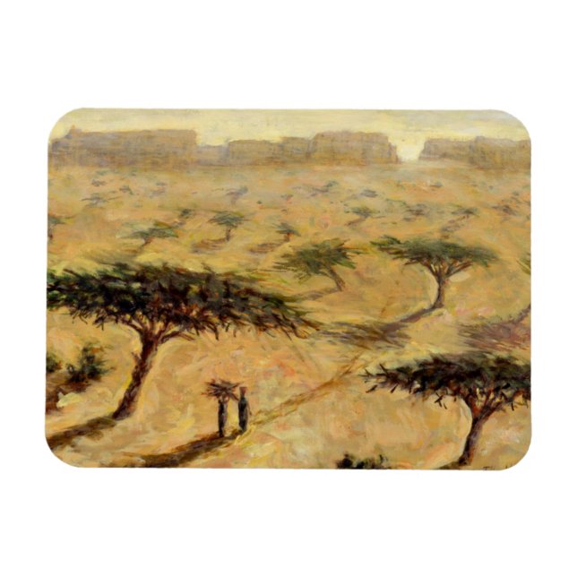 Sahelian Landscape 2002 Magnet (Horizontal)