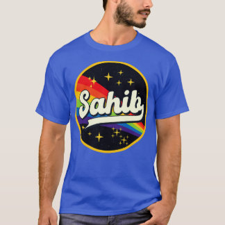 Sahib Rainbow In Space Vintage Style T-Shirt