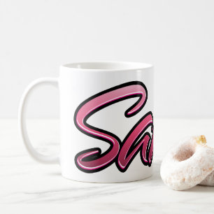 Sahra faded pink cup tea cup coffee cup