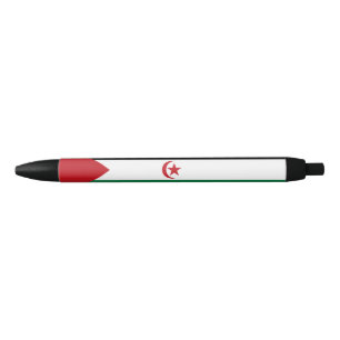 Sahrawi Arab Democratic Republic Flag Black Ink Pen