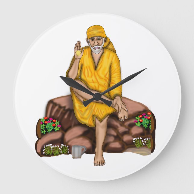 Sai Baba Clock (Front)
