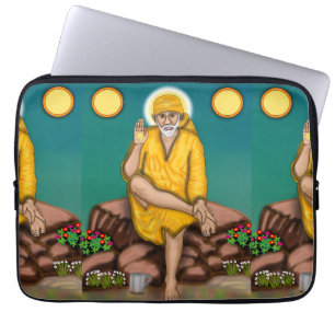 Sai Baba Laptop Cover