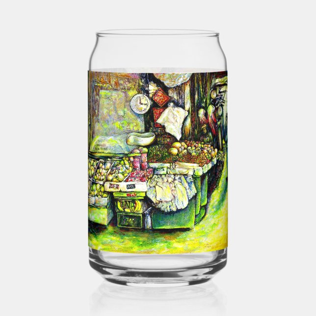 Said to Engage the Entire Idea Can Glass (Front)