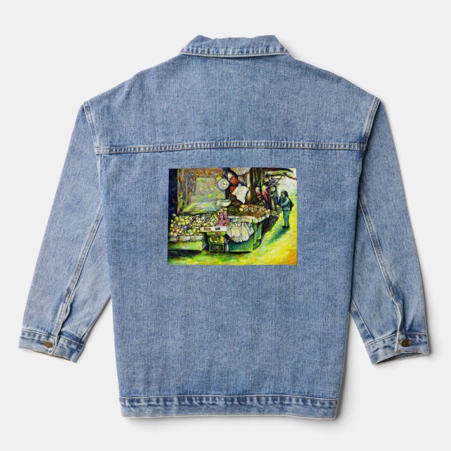 Said to Engage the Entire Idea Denim Jacket (Back)