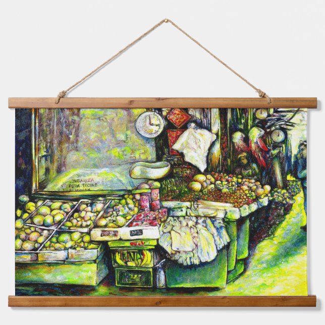 Said to Engage the Entire Idea Hanging Tapestry (Front)