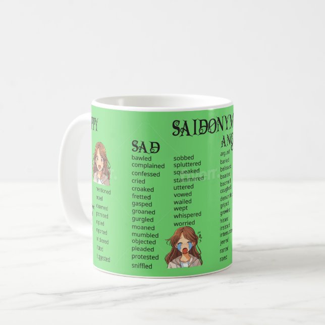 Saidonyms Coffee Mug (Front Left)