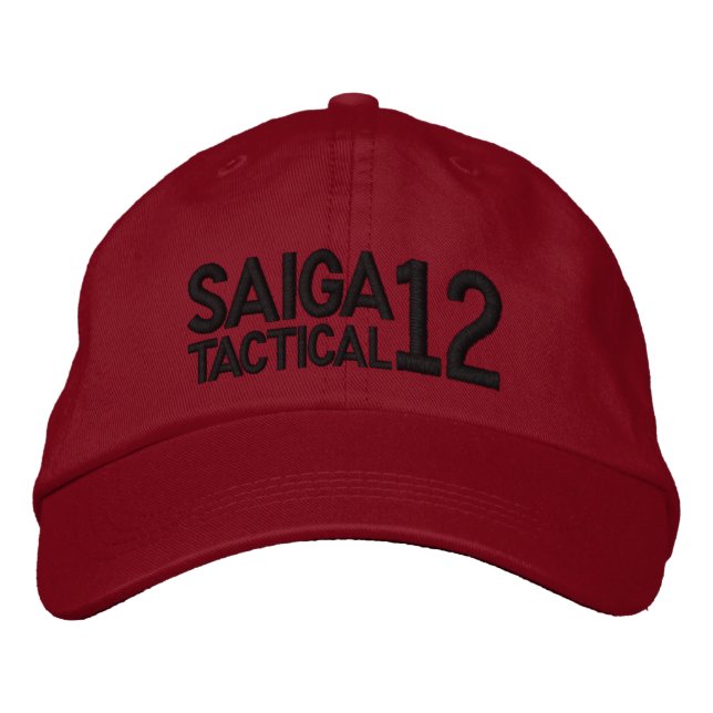 Saiga 12 - Saiga Tactical Embroidered Hat (Front)