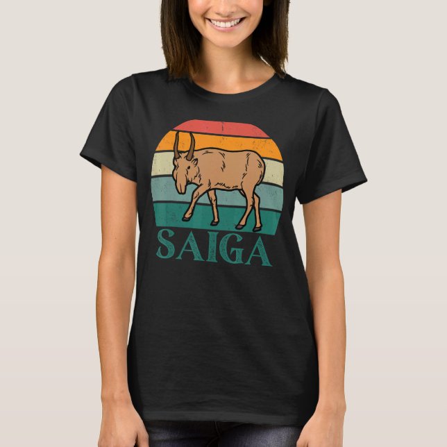 Saiga Antelope T-Shirt (Front)