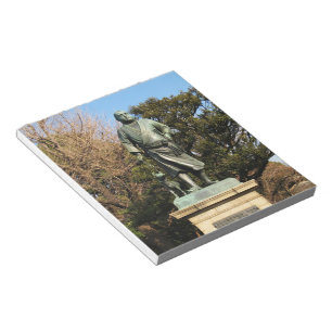 Saigo Takamori (The Last Samurai) & Dog Statue Notepad