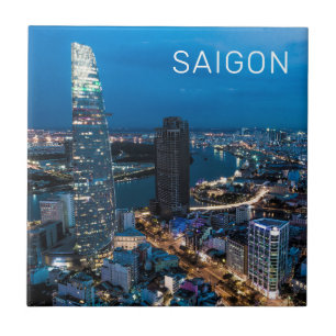 Saigon (Ho Chi Minh City) HCMC Vietnam Holiday Ceramic Tile