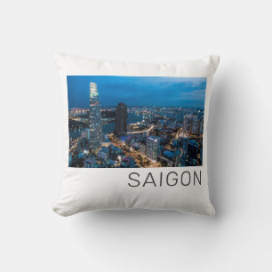 Saigon (Ho Chi Minh City) HCMC Vietnam Holiday Cushion