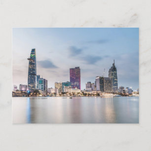 Saigon (Ho Chi Minh City) HCMC Vietnam souvenir Po Holiday Postcard
