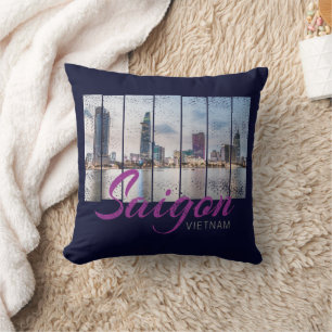 Saigon (Ho-Chi-Minh-Stadt) HCMC Vietnam Souvenir Cushion