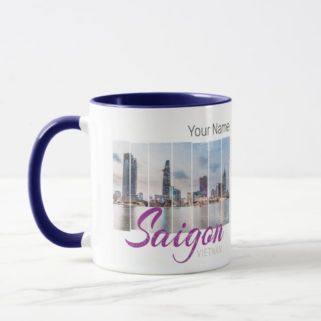 Saigon (Ho-Chi-Minh-Stadt) HCMC Vietnam Souvenir Mug (Left)