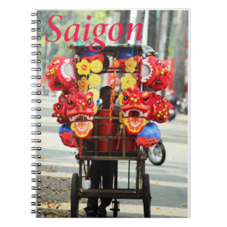 Saigon Vietnam - Happy New Year Lion dance 2024 Notebook