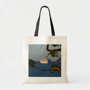 Sail Away at Sunset I Cruise Vacation Tote Bag