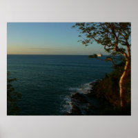 Sail Away at Sunset II Tropical Seascape