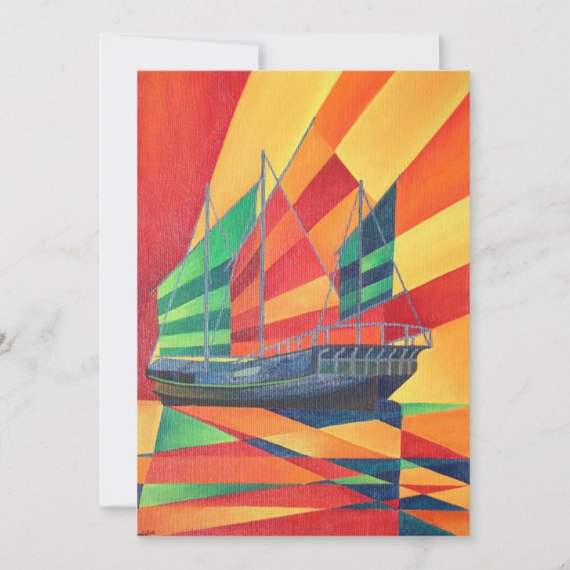 Sail Away Junk Pleasure Boat (Front)