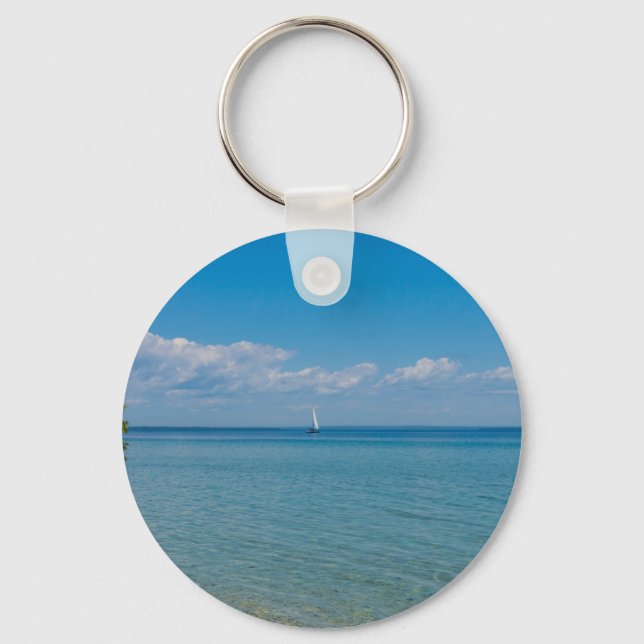 Sail Away Key Ring (Front)