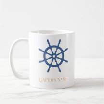 Sail Away Nautical Beach Personalised Ship Helm